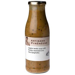 Artisans Pyreneens Linssoppa med Kombu Tång/Sjögräs EKO 490g Artisans Pyrénéens