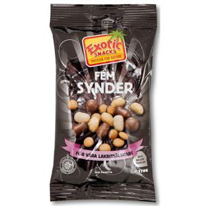 Exotic Snacks Chockladmix Fem Synder 170g