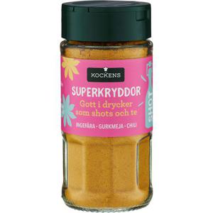 Kockens Superkrydda Ingefära/ Gurkmeja/ Chili 80g