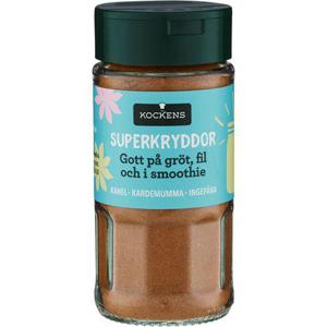 Kockens Superkrydda Kanel/ Kardemumma /Ingefära 90g