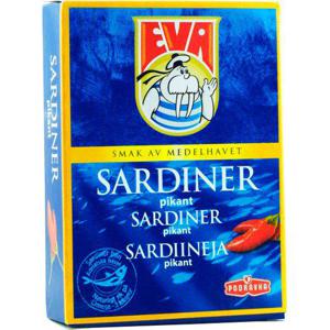 Eva Sardiner Kryddiga 115g