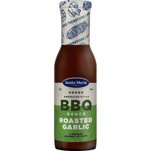 Santa Maria Sås BBQ Roasted Garlic 335g