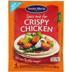 Santa Maria Crispy Chicken Spice Mix 50g