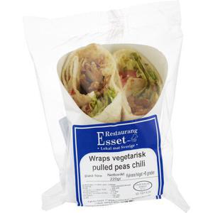 Restaurang ESSET Wrap Vegetarisk Pulled Pease 220g Restaurang Esset