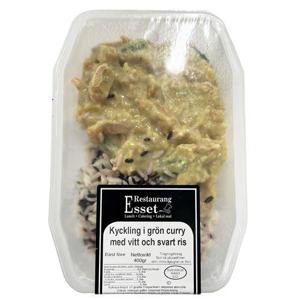 Restaurang ESSET Kyckling med Grön Curry 400g Restaurang Esset