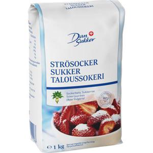Dan Sukker Strösocker 1kg Dansukker
