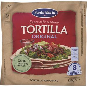 Santa Maria Tortilla Medium 8-p 320g