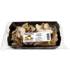 Björnmat Shiitakesvamp Torkad 30g