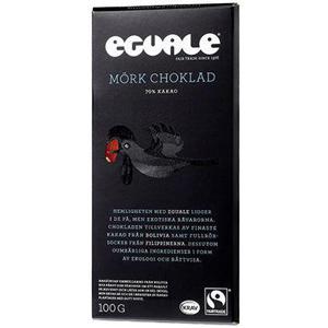 Eguale Choklad 70 % KRAV Fairtrade 100g