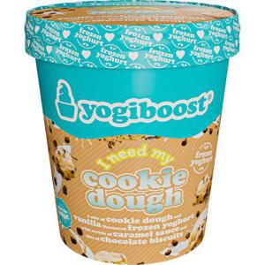 Yogiboost Frozen Yoghurt Cookie Dough 500ml