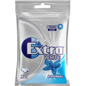 Extra Tuggummi White Peppermint 30g