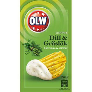 OLW Dipmix Dill & Gräslök 24g