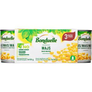Bonduelle Majs 3x150g