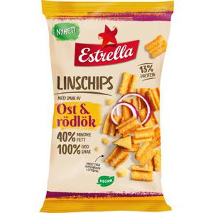 Estrella Linschips Ost & Rödlök 100g