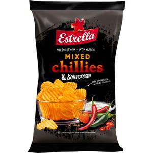 Estrella Chips Mixed Chillies & Sourcream 275g