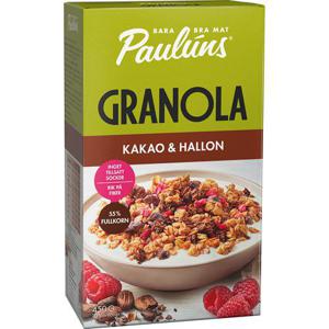 Paulúns Granola Kakao & Hallon 450g