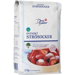 Dan Sukker Strösocker 2kg Dansukker