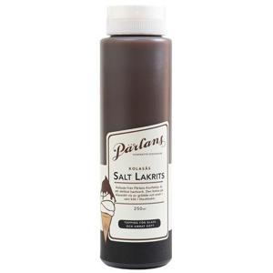 Pärlans Konfektyr Kolasås Salt Lakrits 250ml