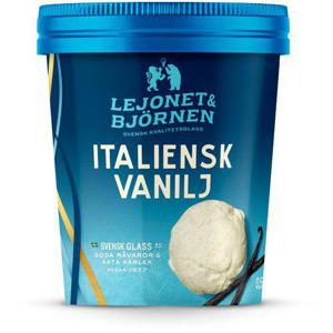 Lejonet & Björnen Glass Italiensk Vanilj 500ml