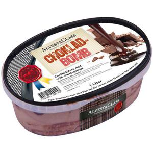 Alvestaglass Chokladbomb 1L