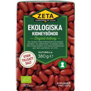 Zeta Kidneybönor EKO 380g