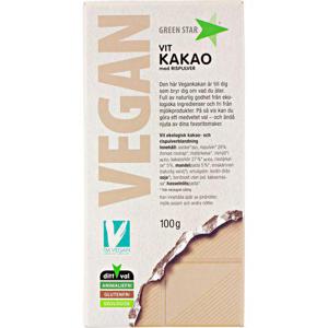 Green Star Vegansk Vit Choklad EKO 100g
