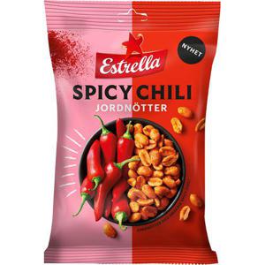 Estrella Jordnötter Spicy Chili 180g