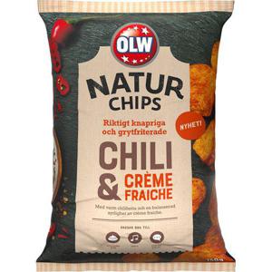 OLW Naturchips Chili & Crème Fraiche 150g Olw