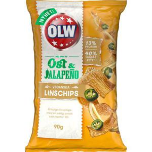 OLW Linschips Ost & Jalapeño 90g