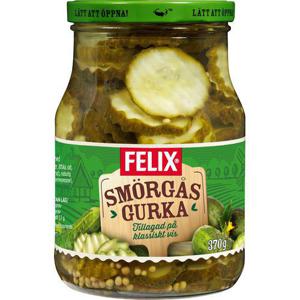 Felix Smörgåsgurka Skivad 370g