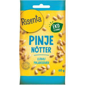 Risenta Pinjenötter Kärnor EKO 60g
