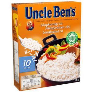 Uncle Ben's Långkornigt Ris 1kg Uncle Bens