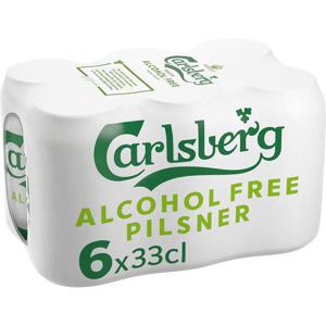 Carlsberg Öl Alkoholfri EKO 0,5% 6x33cl