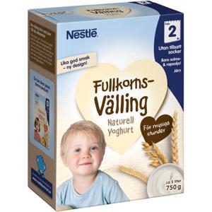 Nestlé Välling Fullkorn Naturell Yoghurt 2år 750g