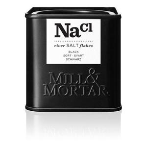 Mill & Mortar Svart Salt 80g