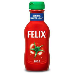 Felix Ketchup Mindre Socker & Salt 980g