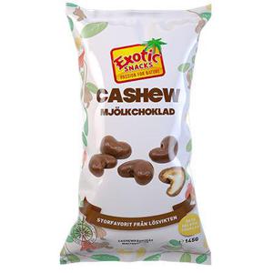 Exotic Snacks Cashew Mjölkchoklad 145g