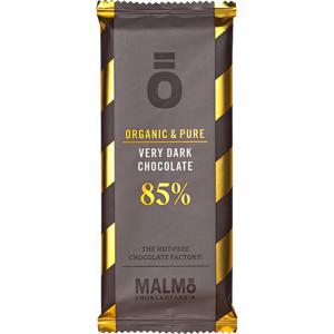 Malmö Chokladfabrik Choklad Very Dark 85% EKO 55g