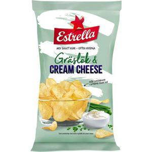 Estrella Chips Gräslök & Cream Cheese 275g
