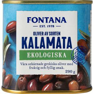 Fontana Kalamataoliver utan Kärnor EKO 290g