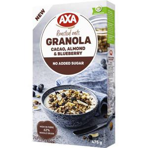 AXA Granola Kakao, Mandel & Blåbär 475g Axa