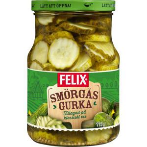 Felix Smörgåsgurka Skivad 715g