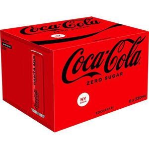 Coca-Cola Zero Sugar 6x33cl