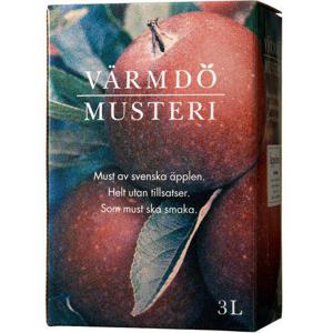 Frukt & Grönt Äppelmust Svenska Äpplen Bag-in-box 3L Värmdö Musteri