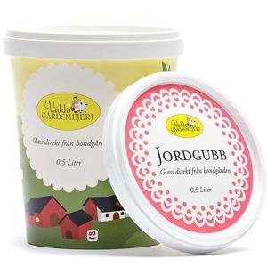 Väddö Gårdsmejeri Jordgubbsglass 500ml