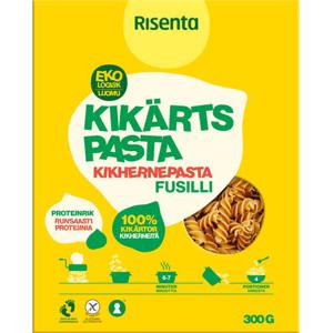 Risenta Kikärtspasta Fusilli EKO 300g