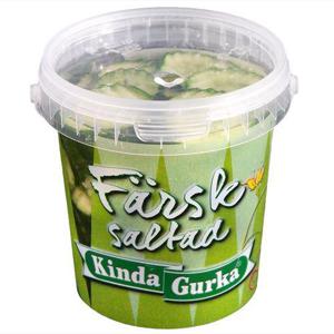 Frukt & Grönt Färsksaltad Gurka Skivad 400g Klass1