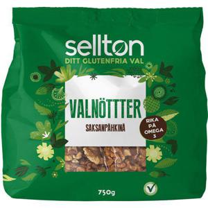 Sellton Valnötter 750g