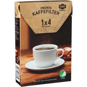 Favorit Kaffefilter Strl 4 Oblekta 100-p