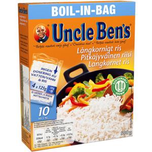 Uncle Ben's Ris Långkornigt Boil in bag 4x125g Uncle Bens
